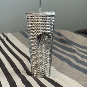 Starbucks Limited Edition WDW 100th Anniversary 24oz Silver Tumbler
